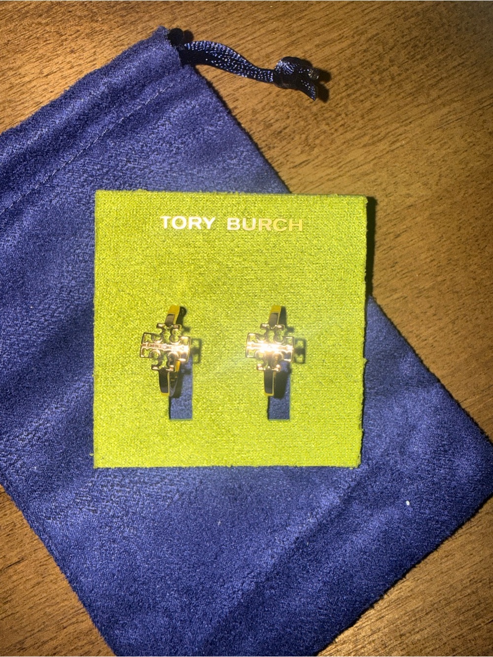 Tory Burch Gold Britton Earrings